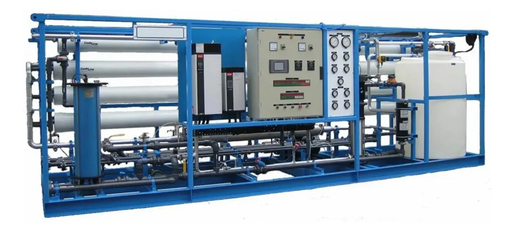 Swro Plant Seawater Filtration System Wellwater Desalination Equipment with RO System