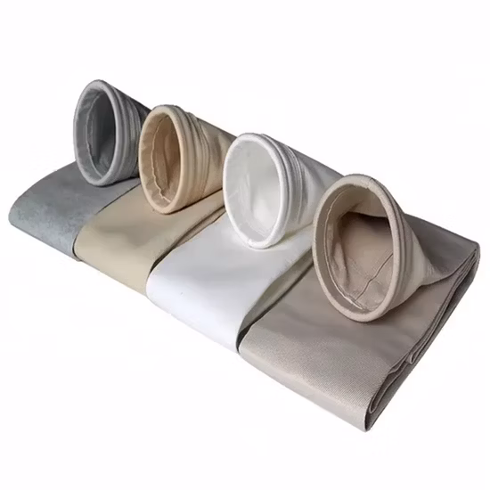 Staubfilterbeutel aus Polyester, Nomex, Acryl, PPS, PTFE, P84, Glasfaser